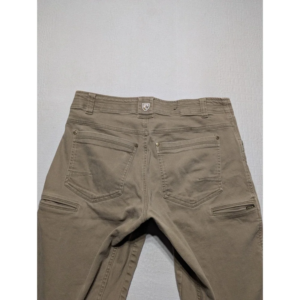 KÜHL Revolt Pants Men's 32x32 Khaki Tan Stretch Hiking Outdoor Casual